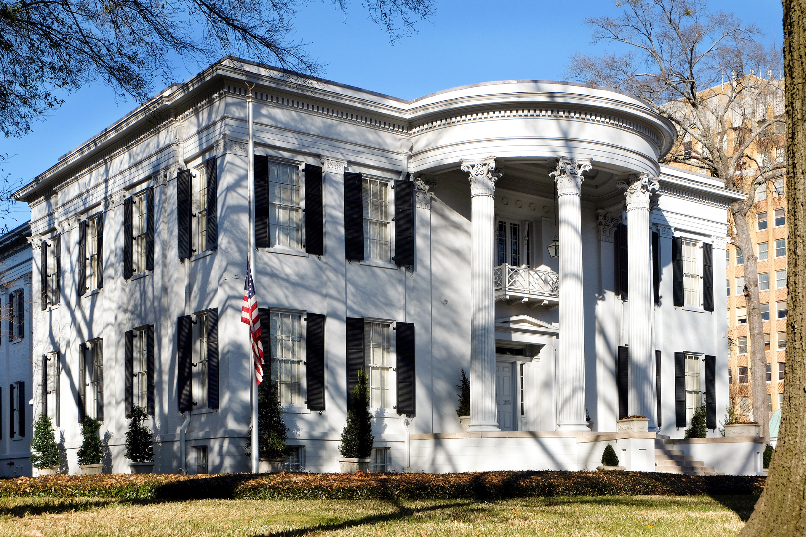 Die beeindruckende Residenz des Governors von Mississippi