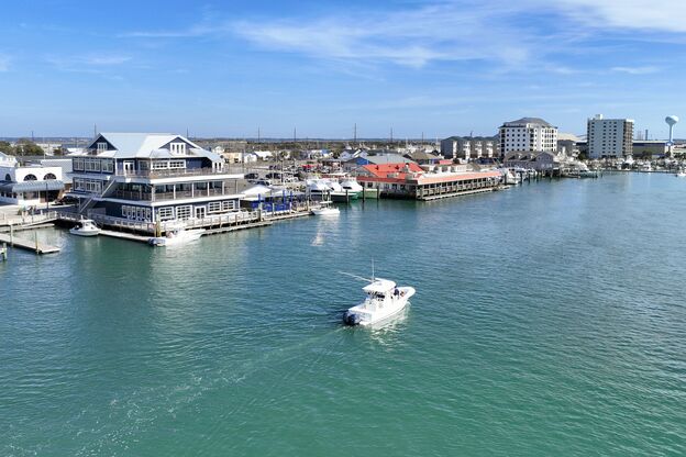 Luftaufahme von Morehead City in North Carolina