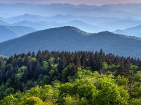 Great Smoky Mountains Nationalpark in North Carolina