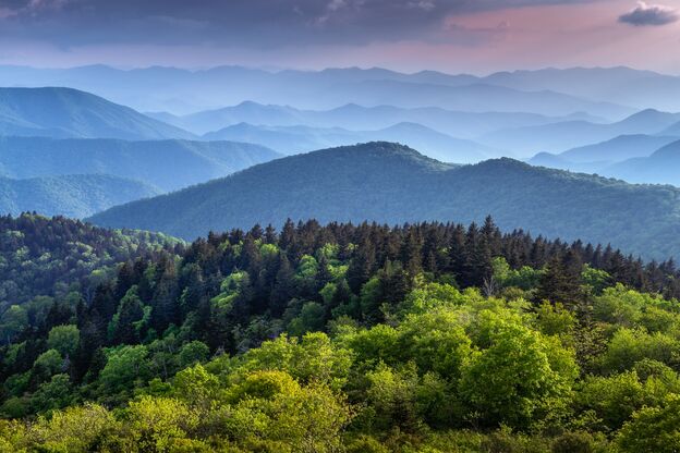 Great Smoky Mountains Nationalpark in North Carolina