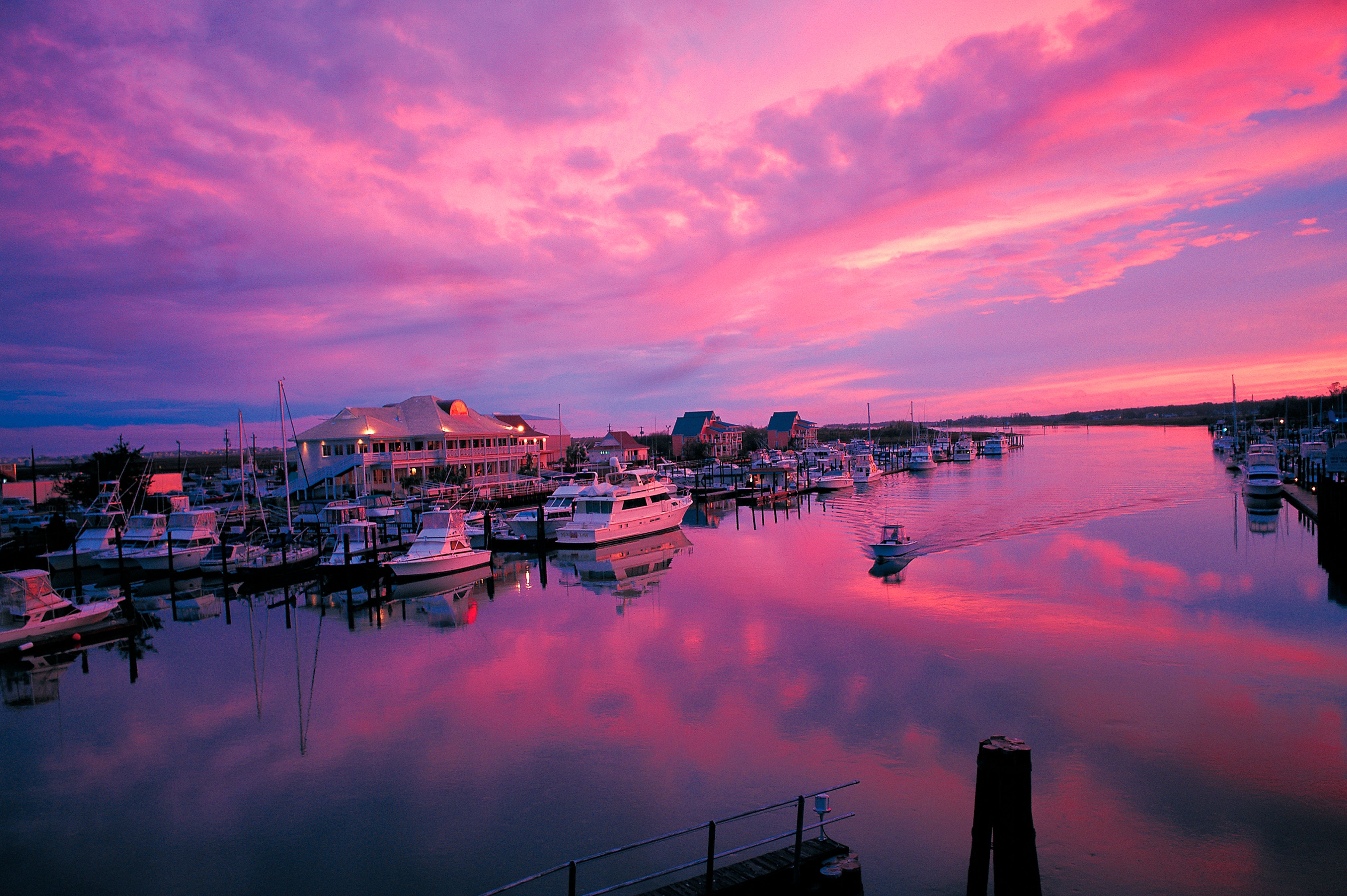 Wrightsville Beach bei Sonnenuntergang