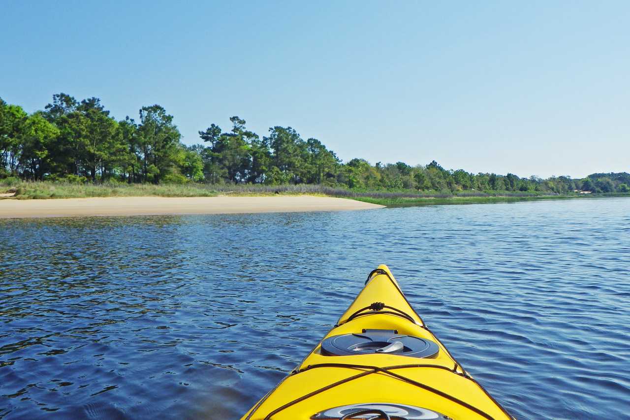 Kajaktour im Carolina Beach State Park