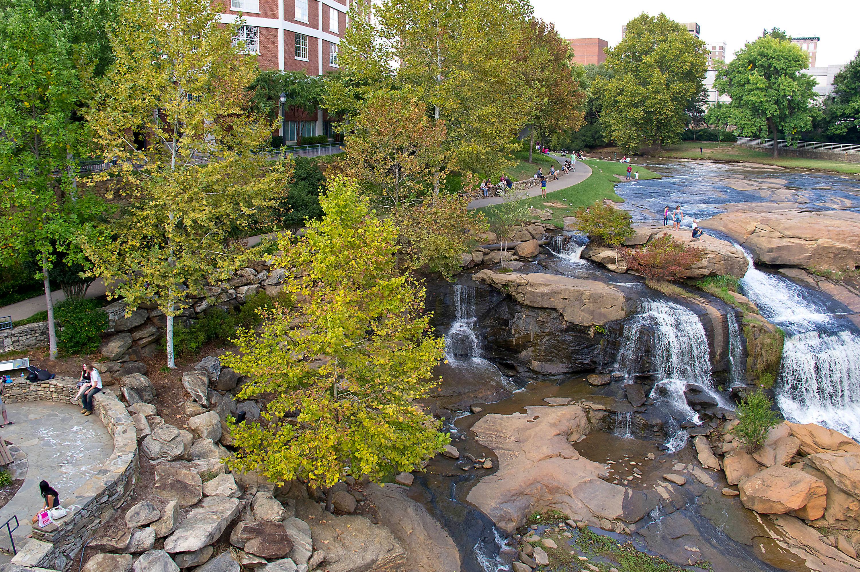 Falls Park, Greenville