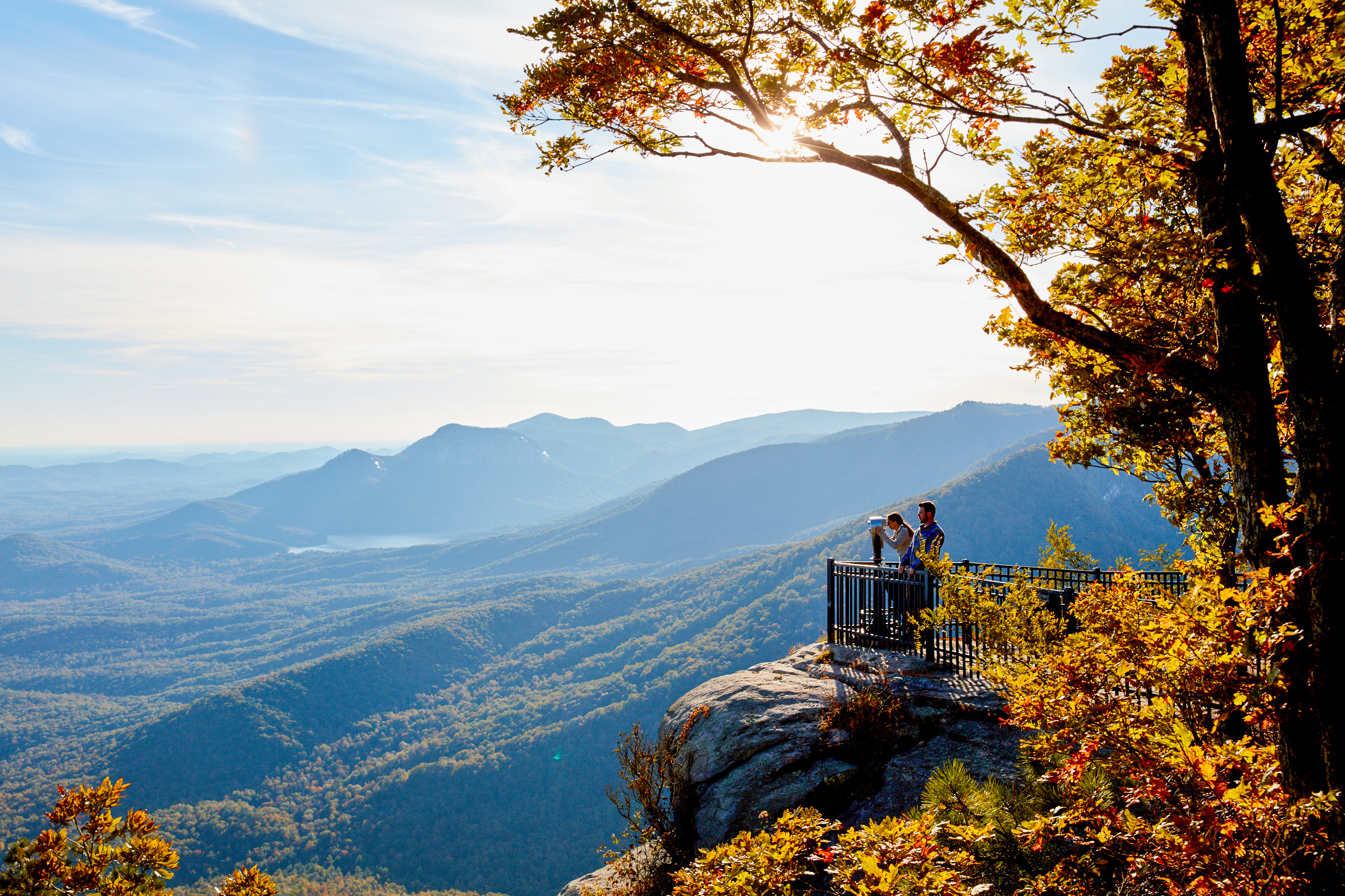Ausblick im Ceasers Head State Park
