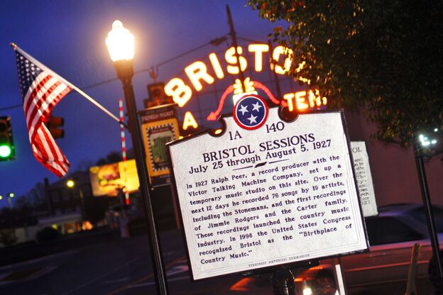 Bristol Sessions Sign