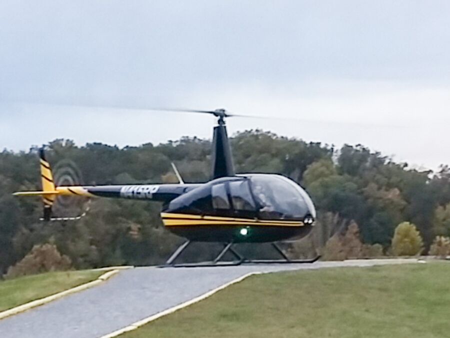 Helikopterrundflug mit Scenic Helicopter Tours in Tennessee