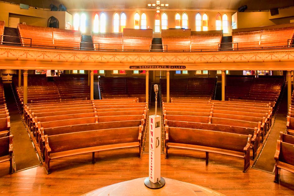 Ryman Auditorium in Nashville, Tennessee