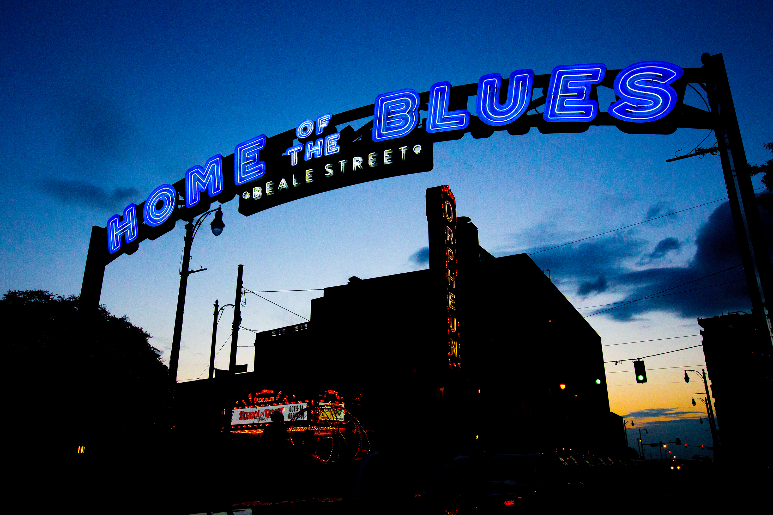 Memphis, das Zuhause des Blues