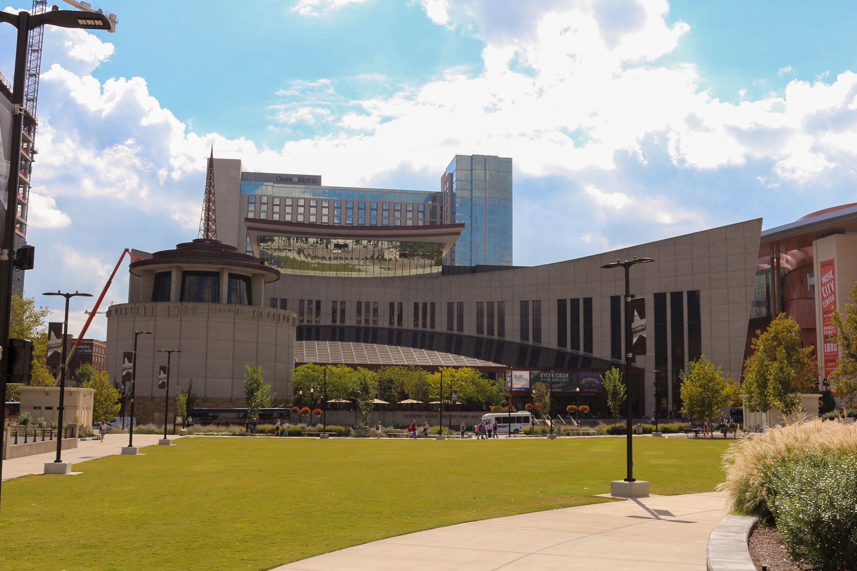 Imposante Country Music Hall of Fame in Nashville