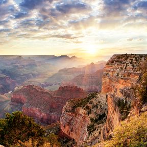 Sonnenaufgang am Grand Canyon