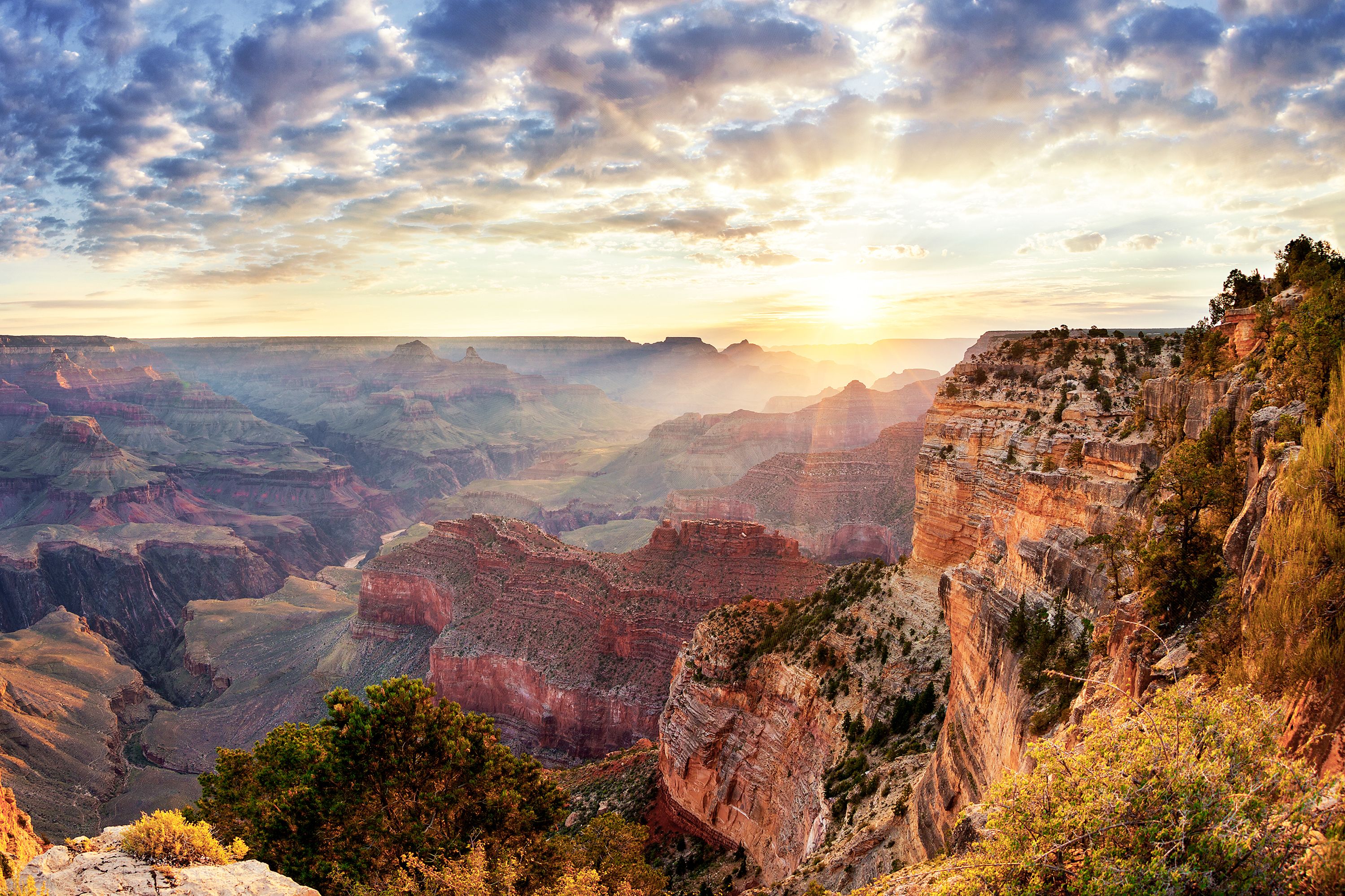 Sonnenaufgang am Grand Canyon