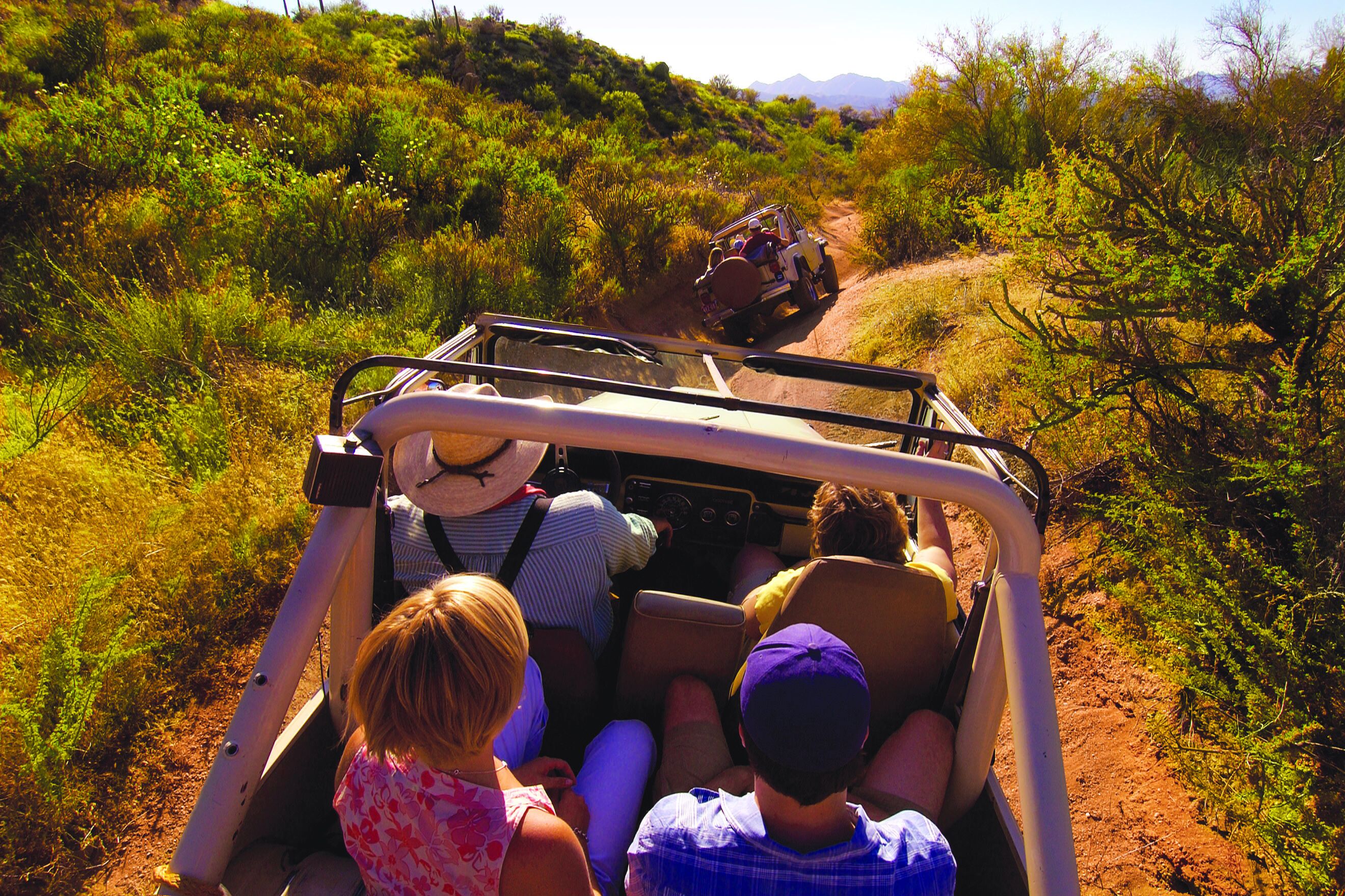 Barlett Lake Jeep Tour, Arizona in der NÃ¤he von Scottsdale