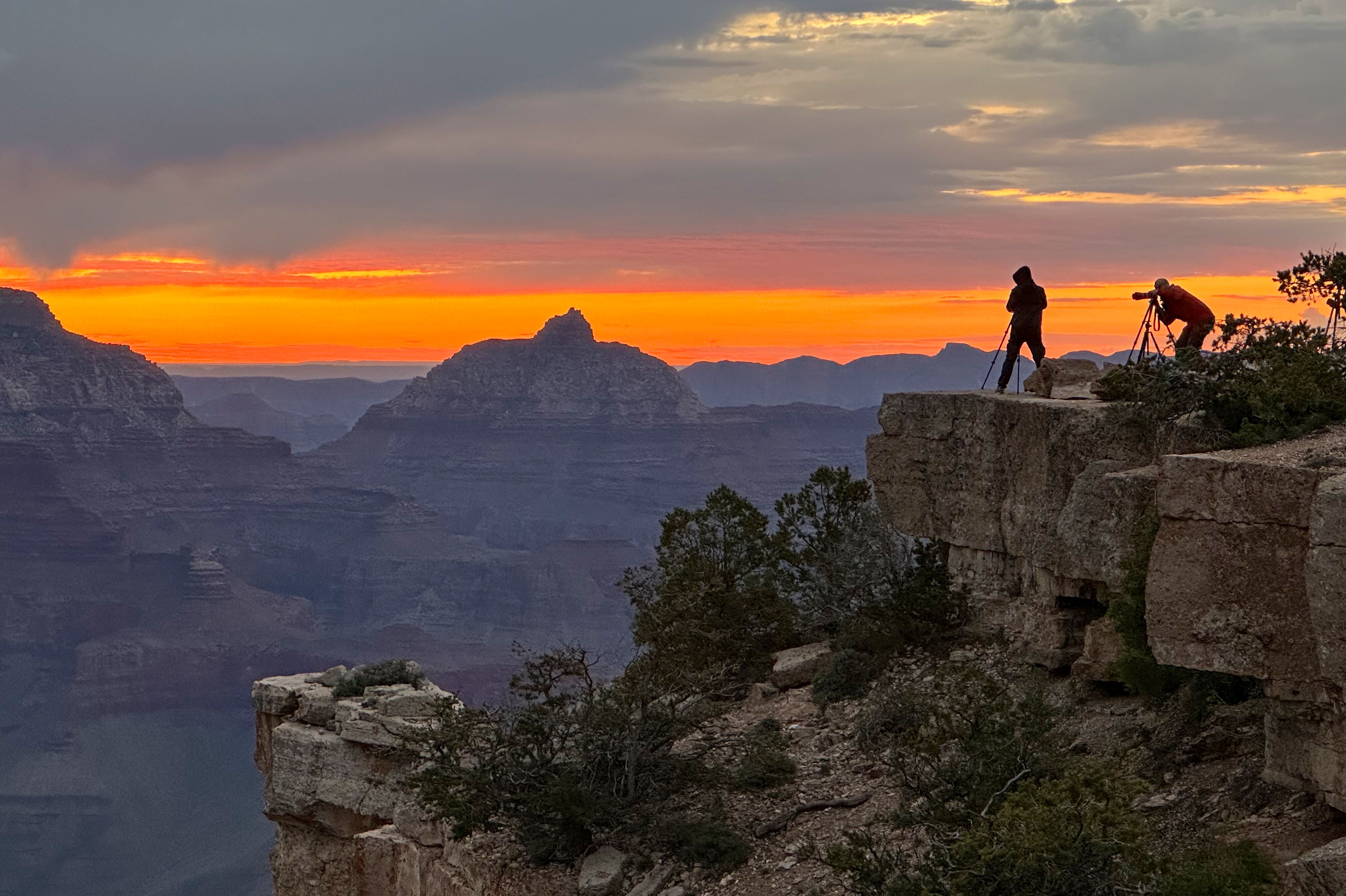 Sonnenuntergangszauber am Grand Canyon
