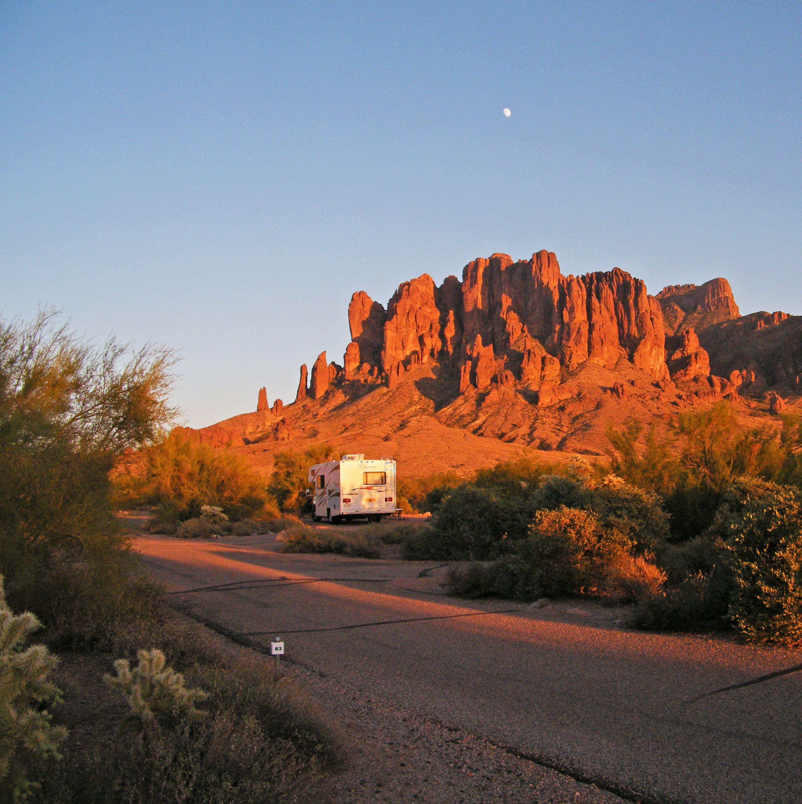 Campground Lost Dutchman State Park