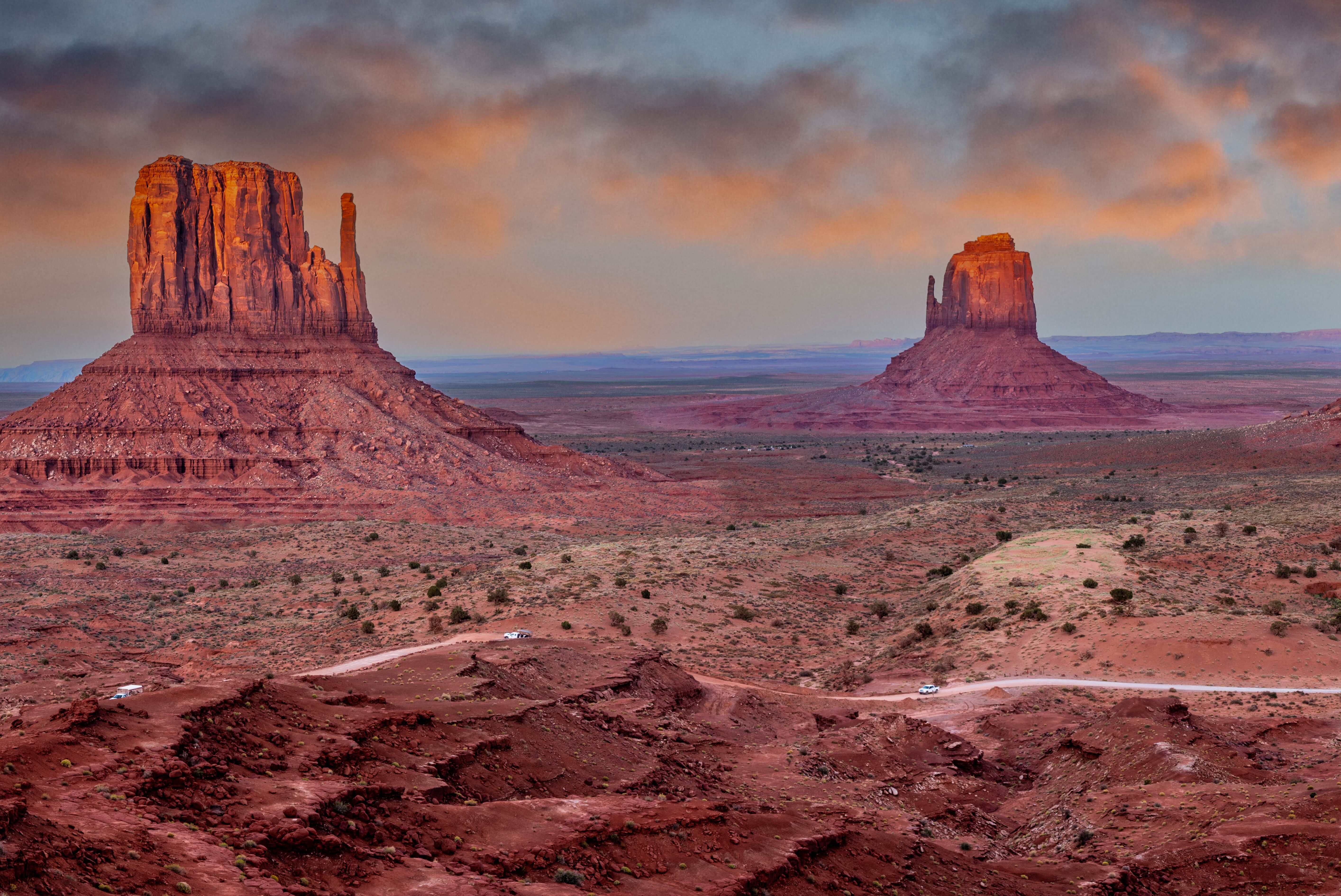 Blick aufs Monument Valley vom John Wayne Point