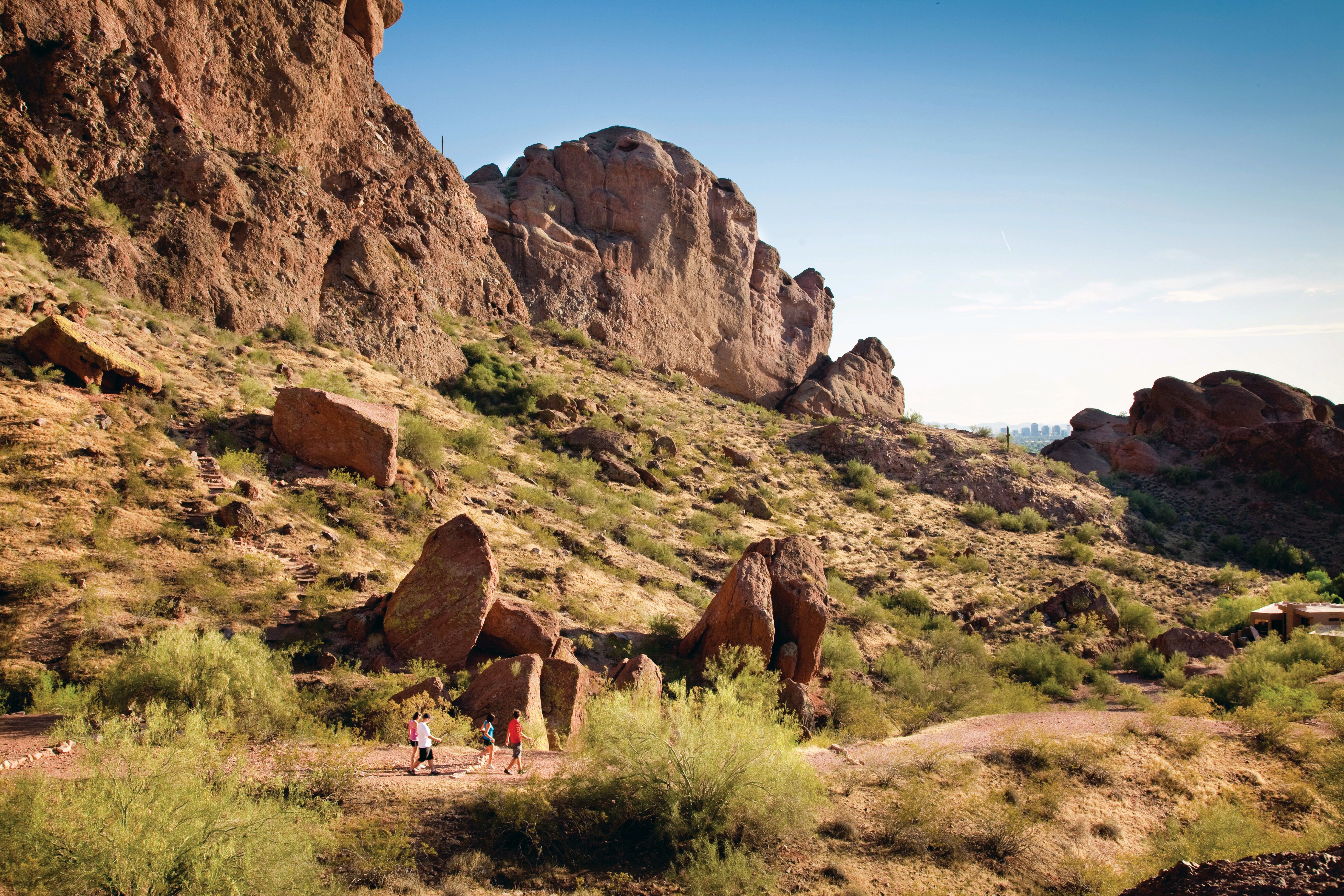 Echo Canyon at Camelback Mountain in Phoenix, Arizona