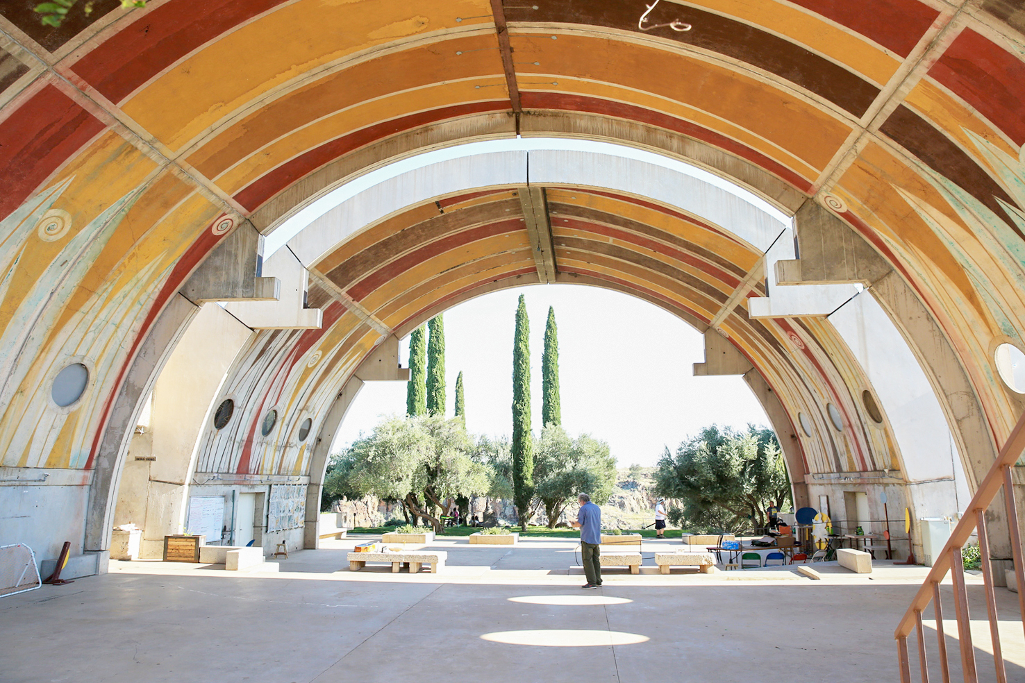 Das Theater at Arcosanti in Phoenix, Arizona