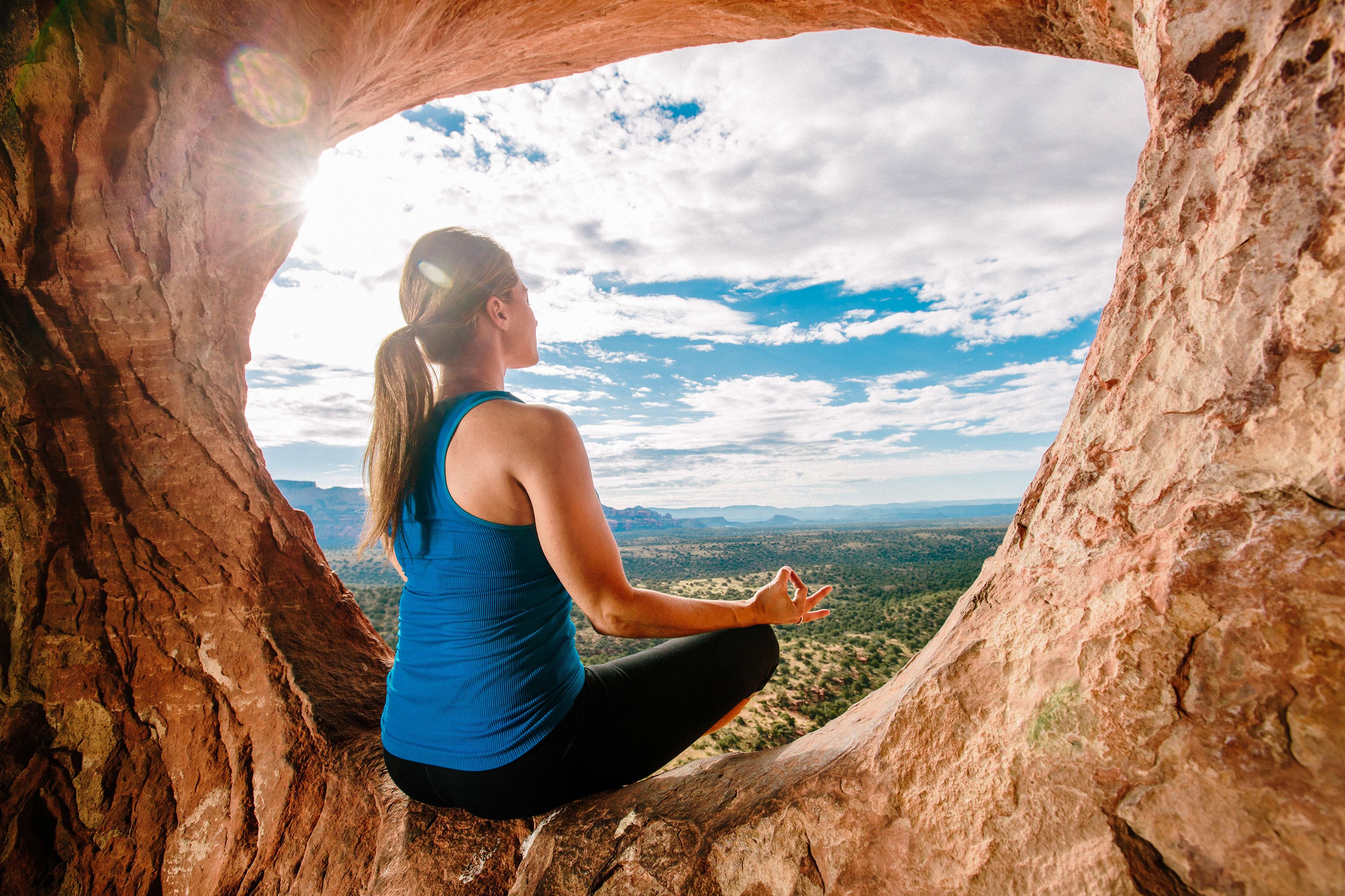 Meditation in den Red Rocks