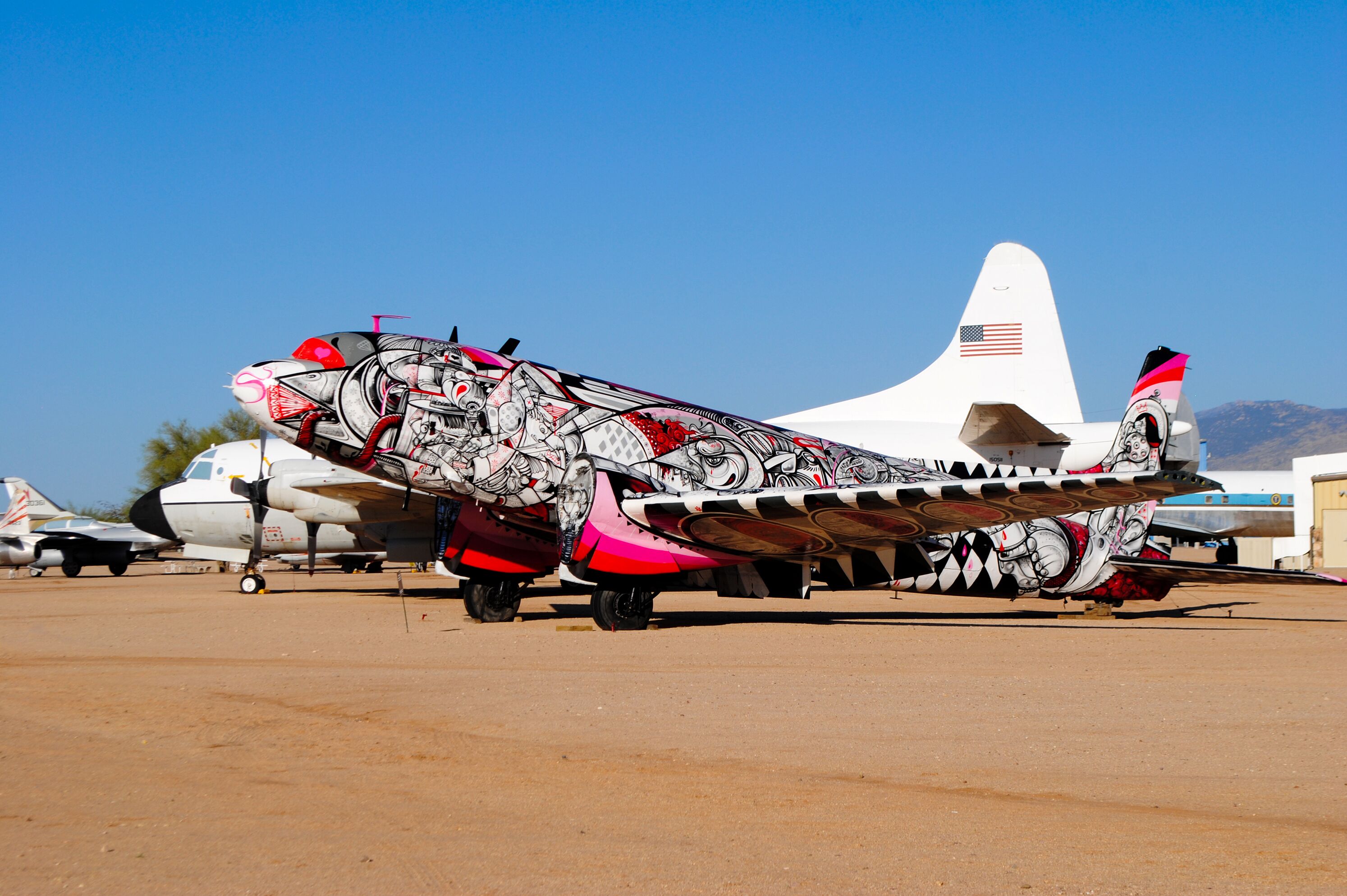 Ausstellung im Pima Air and Space Museum