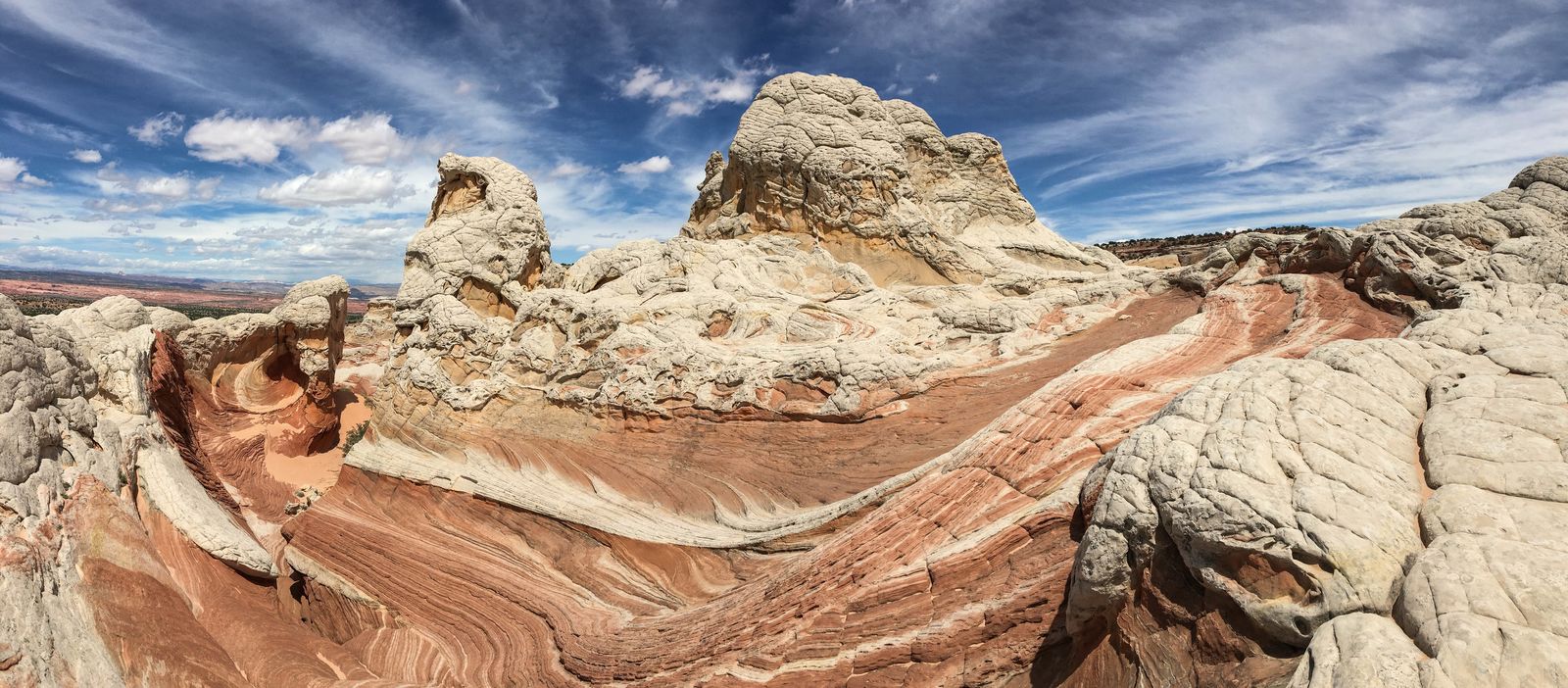 White Pocket im Vermillion Cliffs National Monument in Arizona White Pocket im Vermillion Cliffs National Monument in Arizona