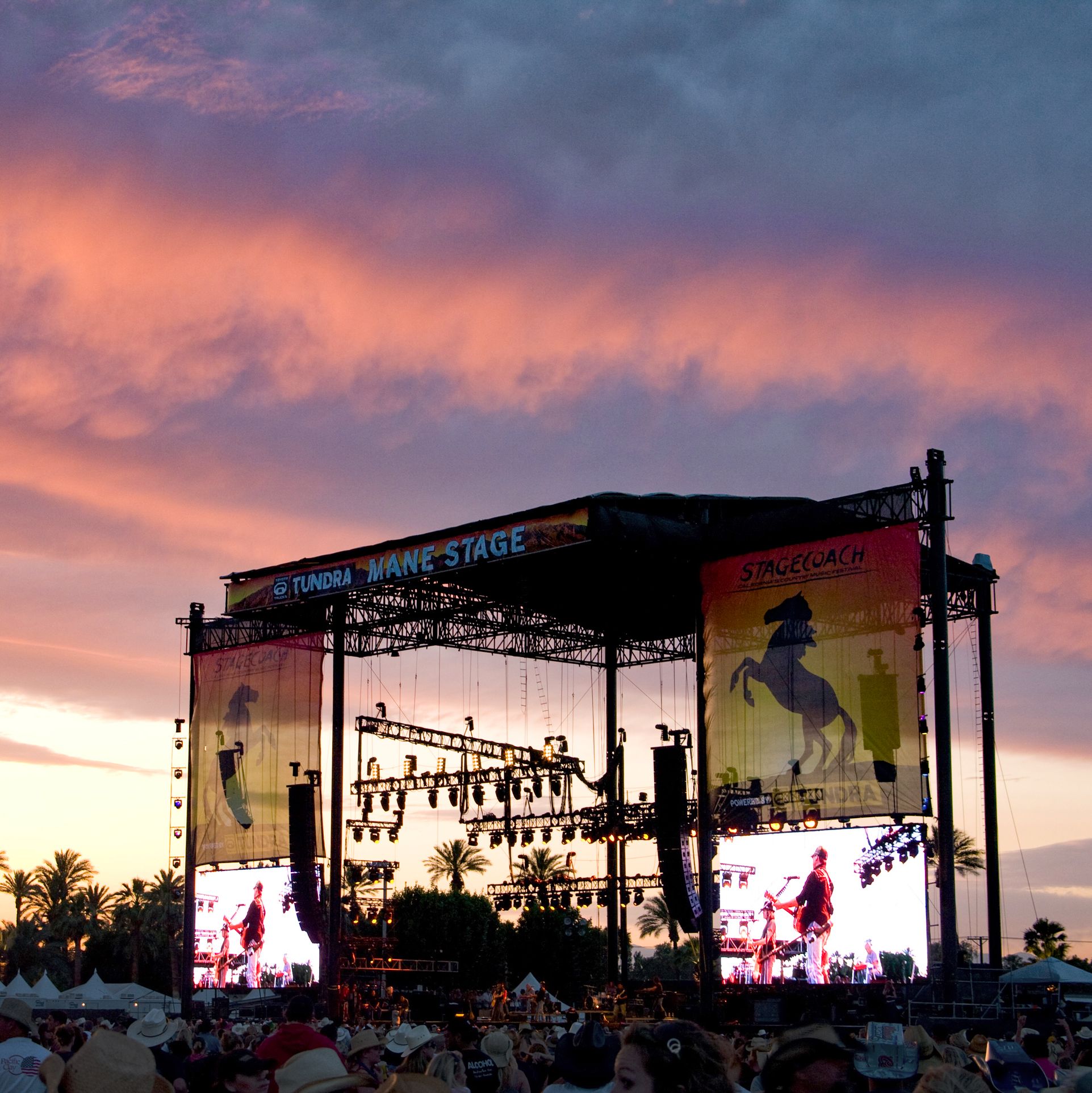 Das Stagecoach Festival in Kalifornien