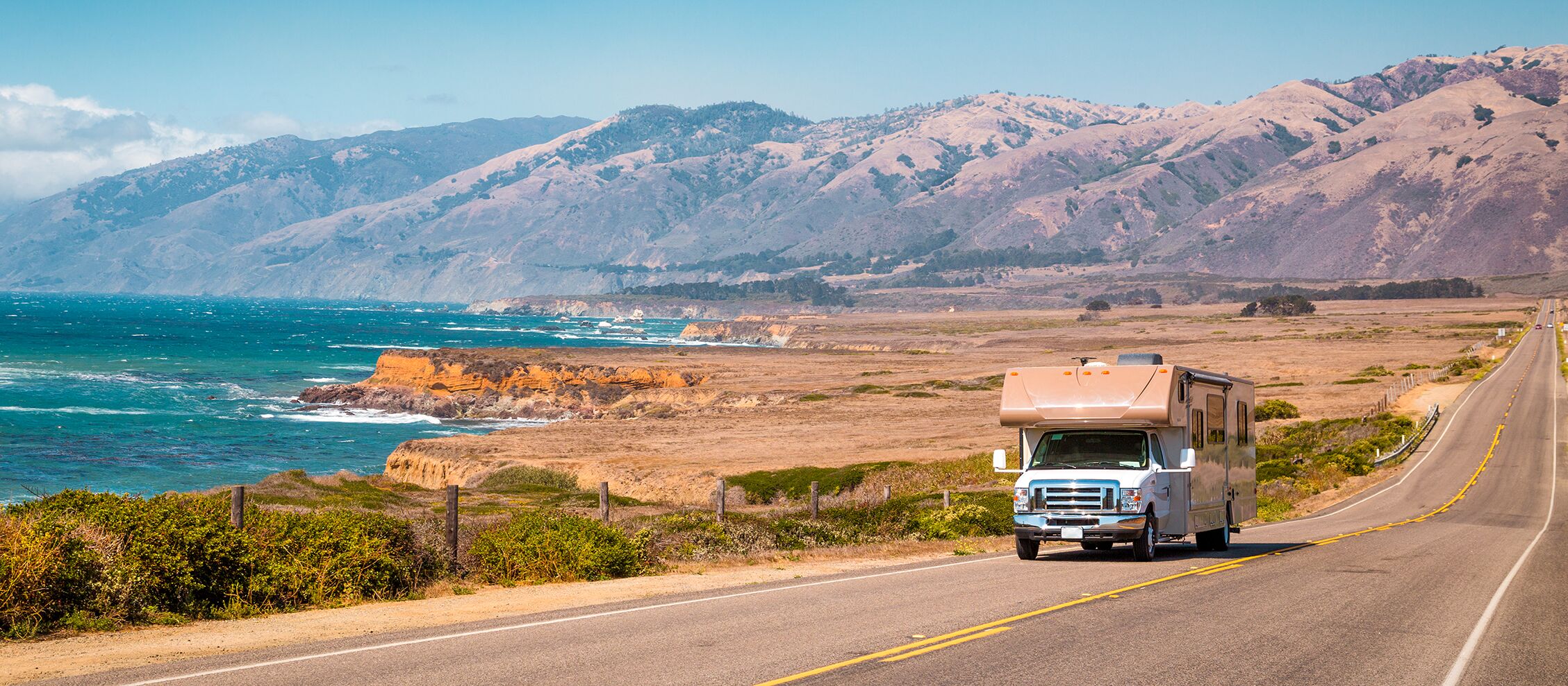 Mit dem Wohnmobil atemberaubenden Highway 1 in Kalifornien entdecken