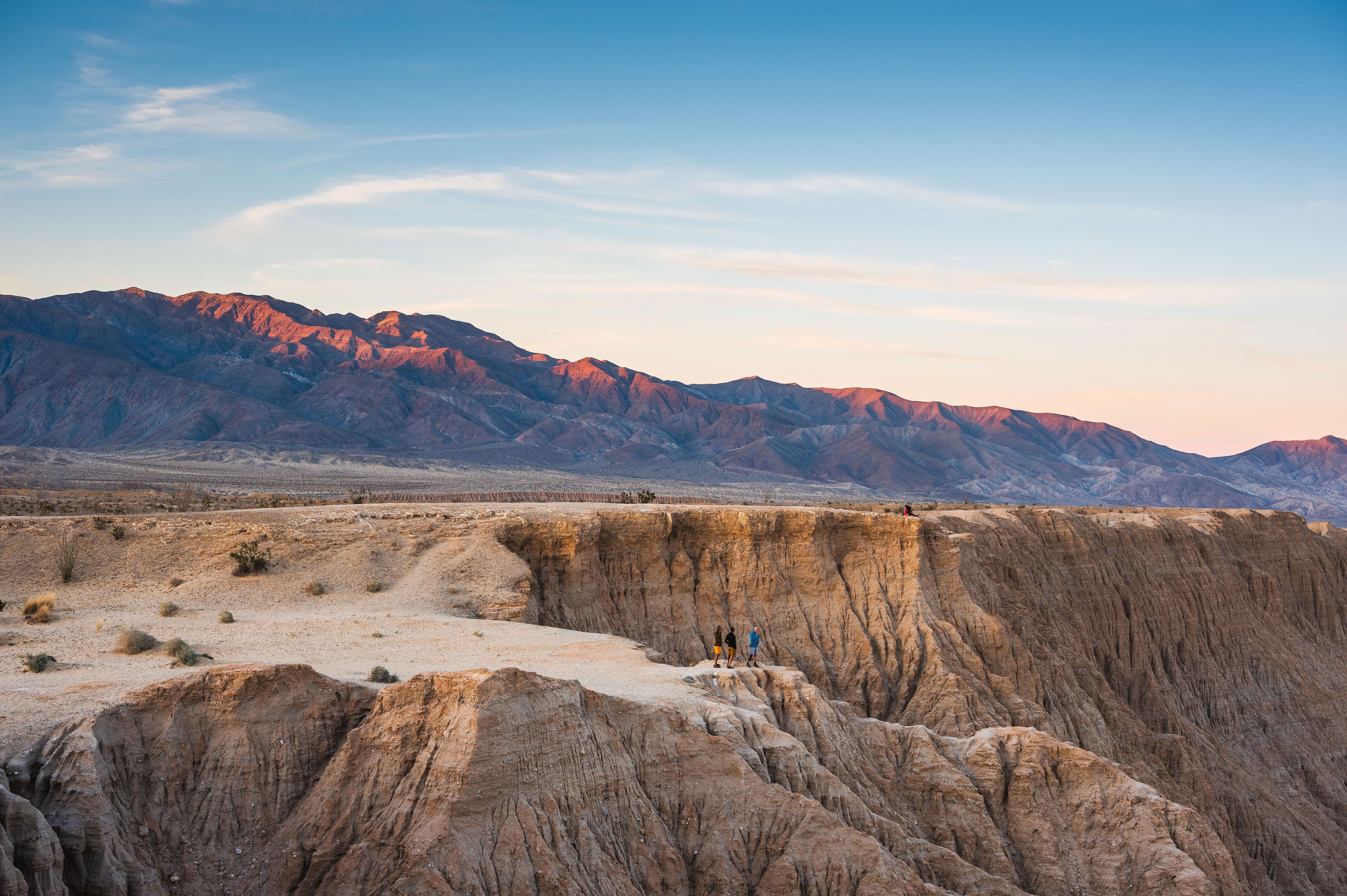 Traumhafte Landschaft im Anza-Borrego Desert State Park in Kalifornien
