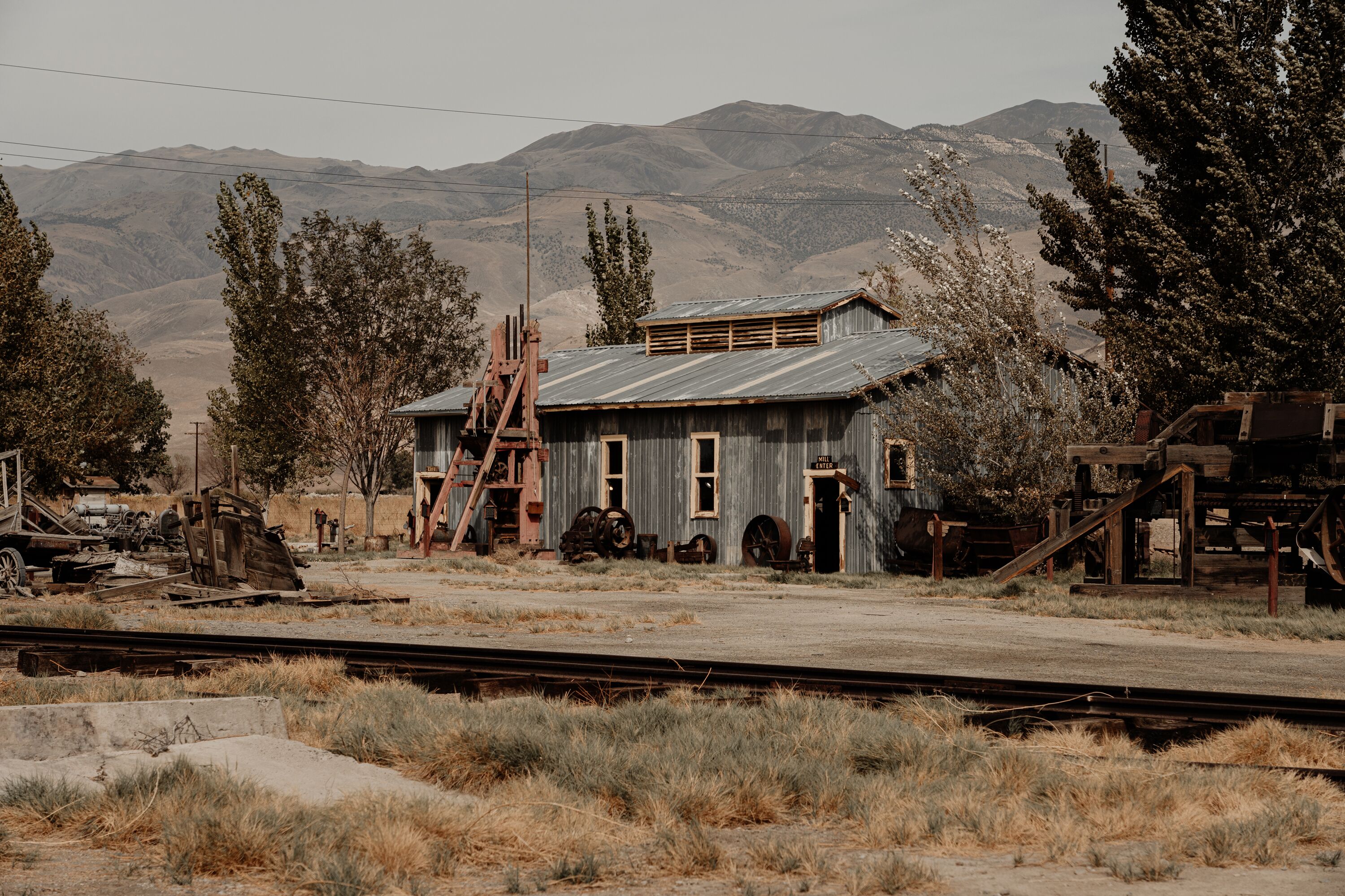 Einen Hauch von Wildem Westen im Laws Railroad Museum erleben