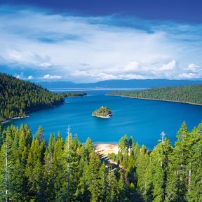 Die Smaragdbucht im Emerald Bay State Park