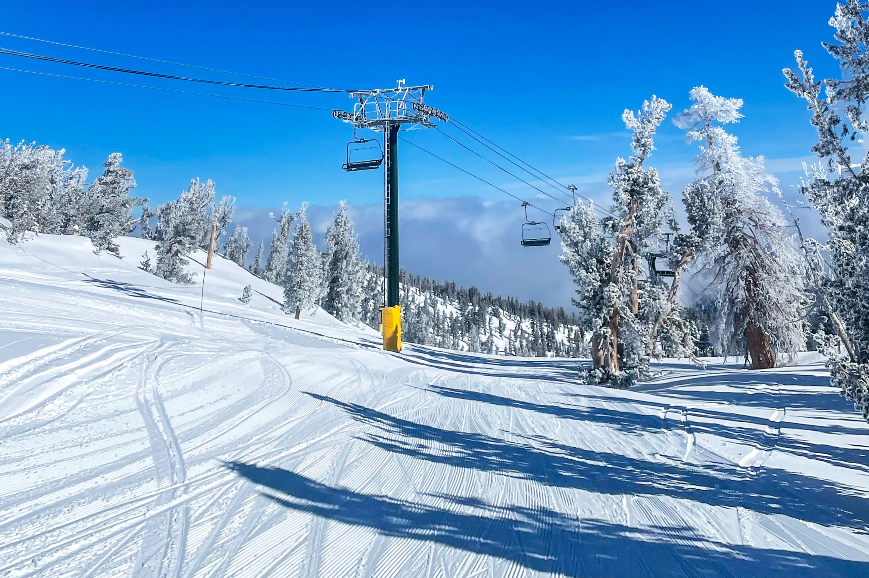 Skilift im Skigebiet Heavenly am Lake Tahoe