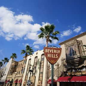 Beverly Hills sign, Beverly Hills, California, United States of America, North America