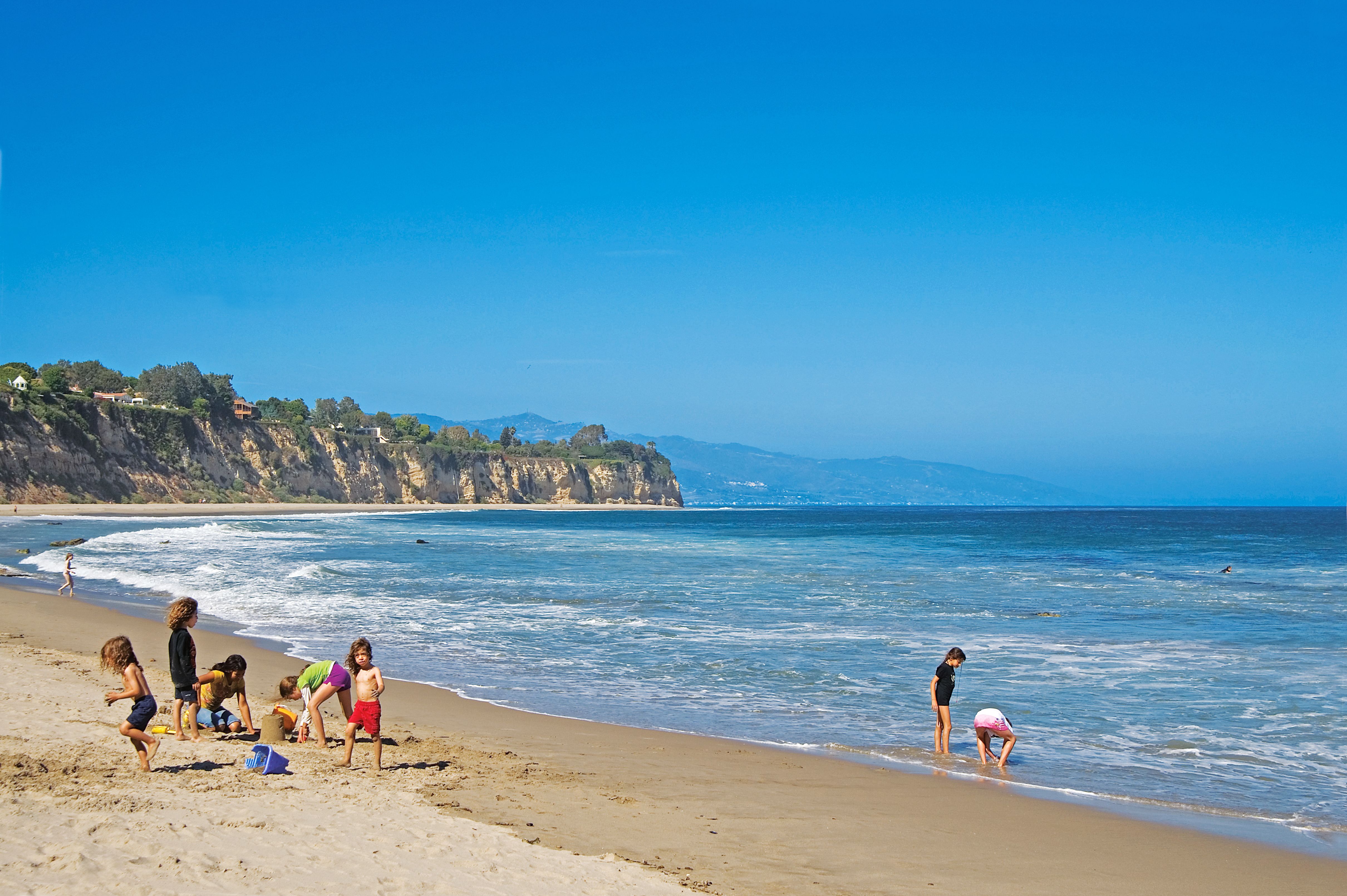 Strandleben am Malibu Beach