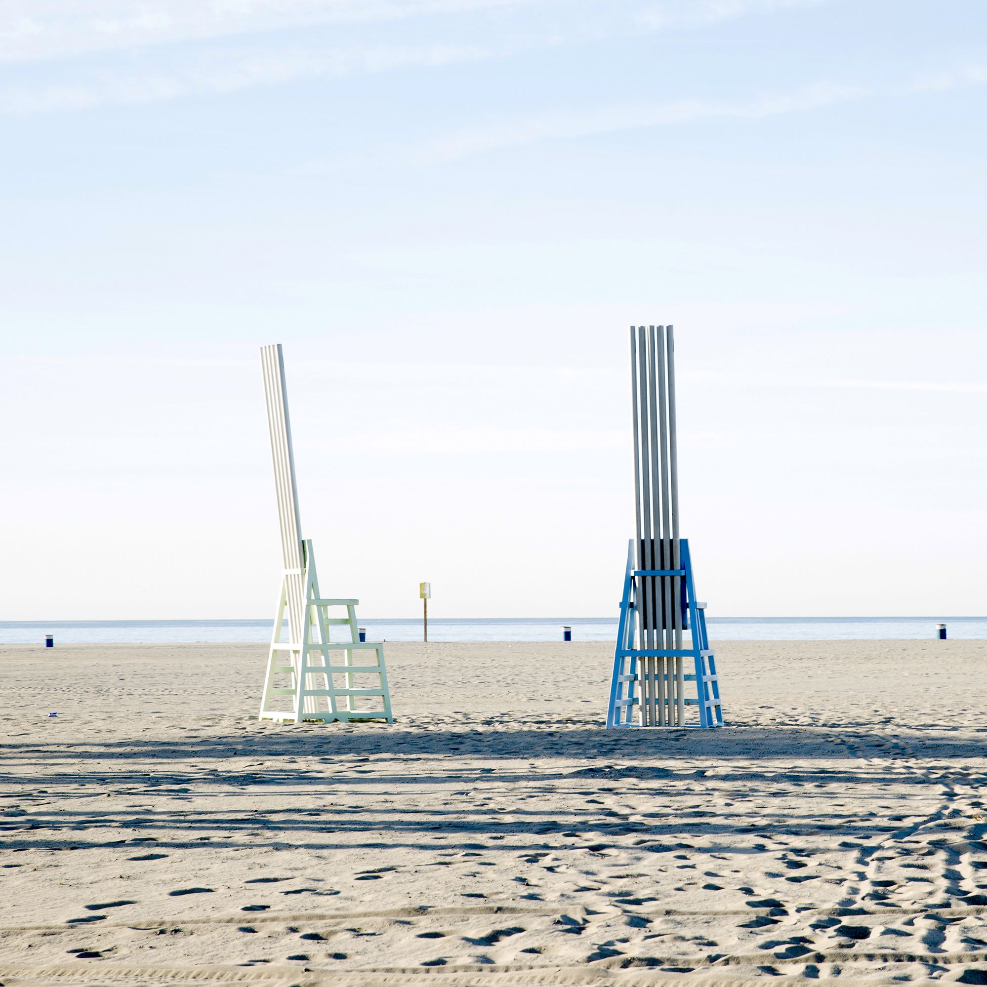 Strand von dem Santa Monica