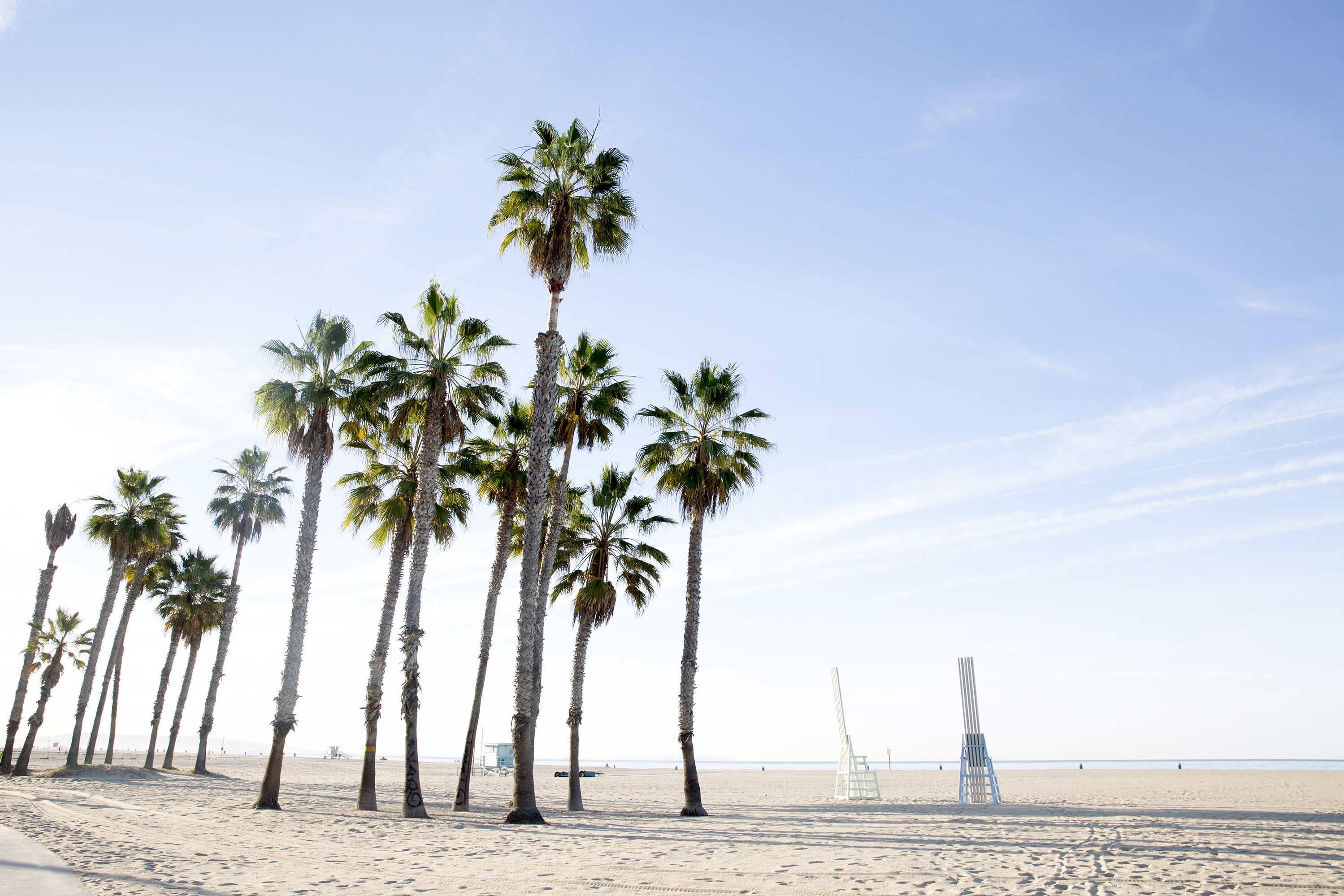 Strand von dem Santa Monica