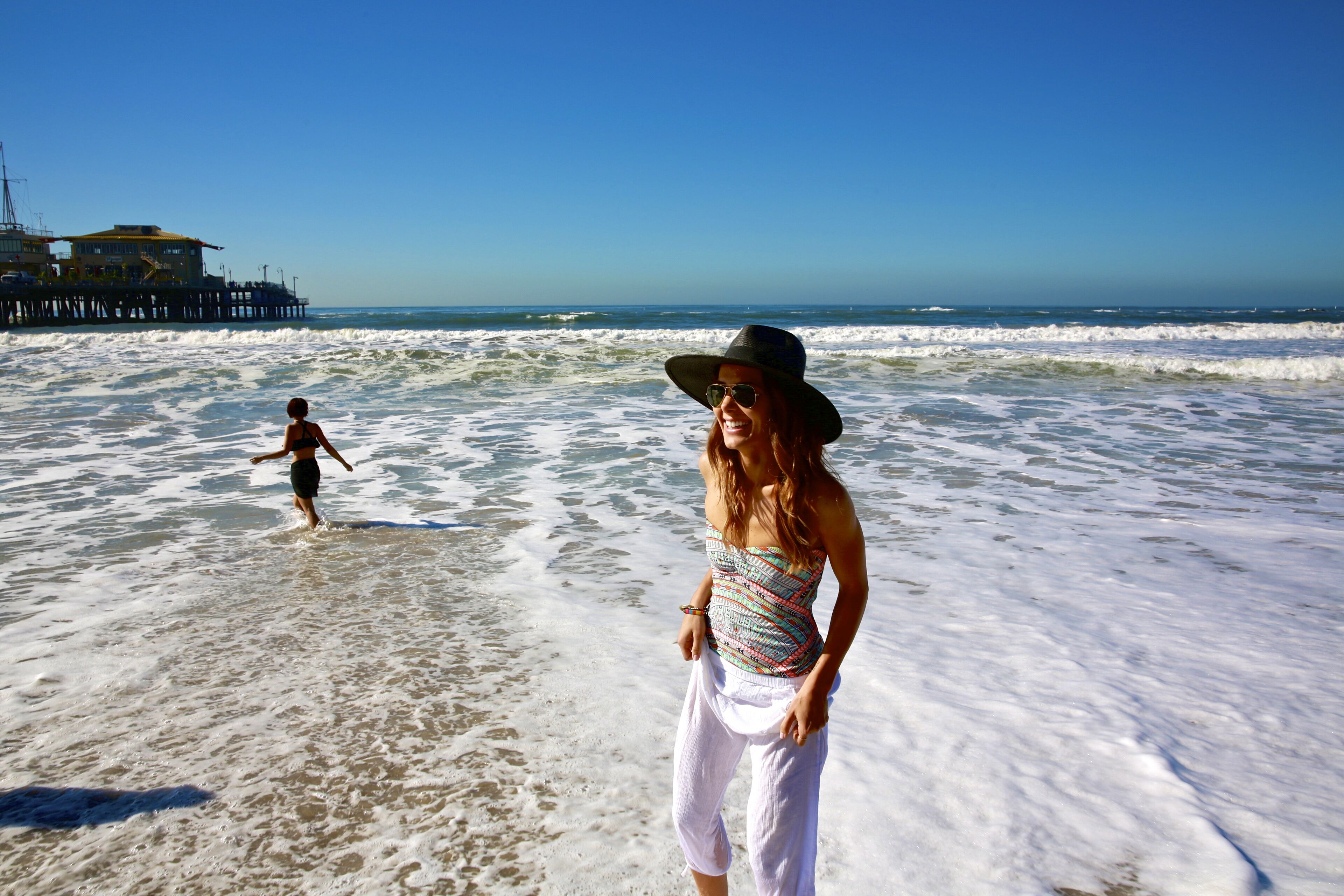 Am Strand von Santa Monica