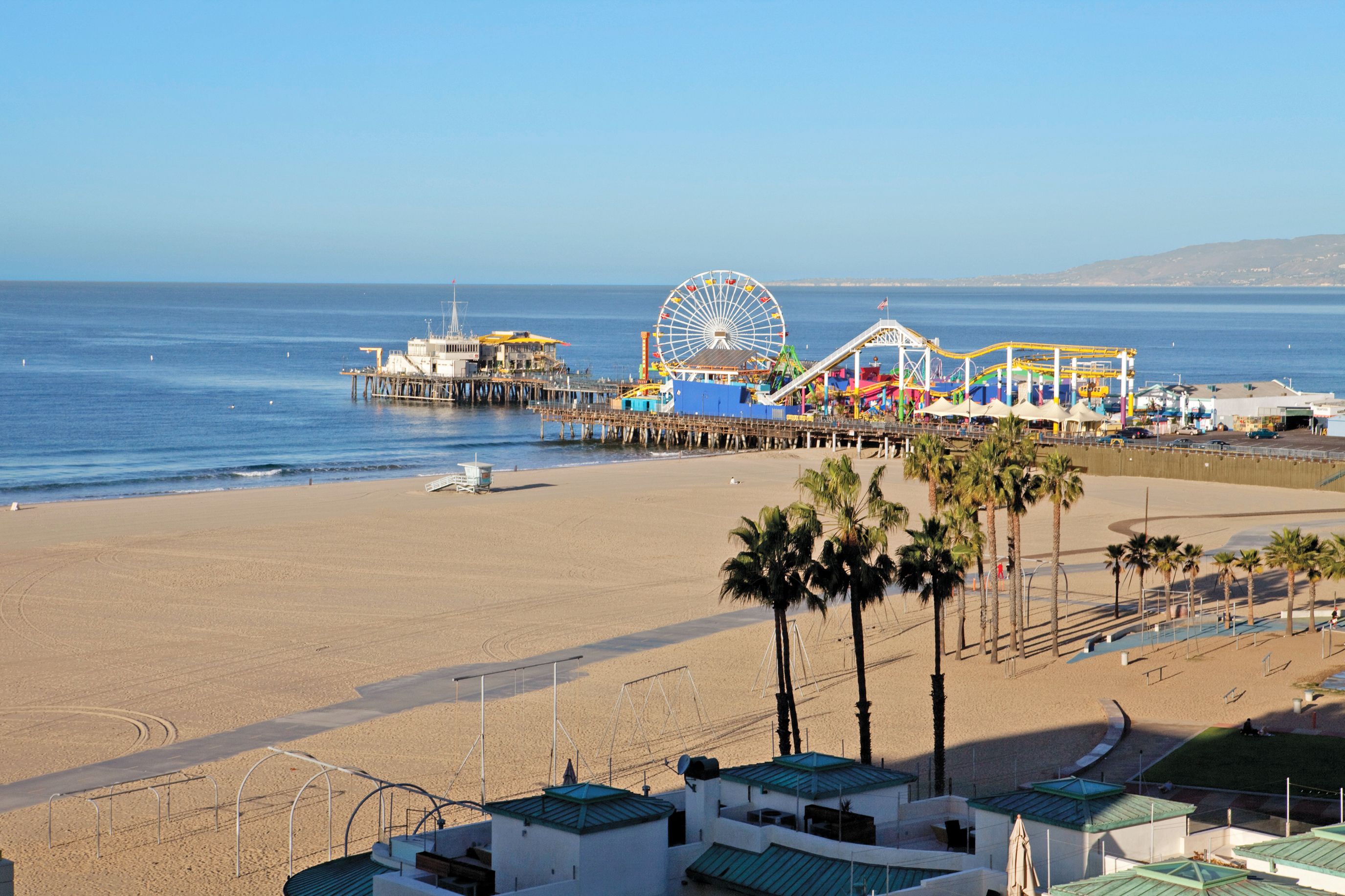 Pier von Santa Monica