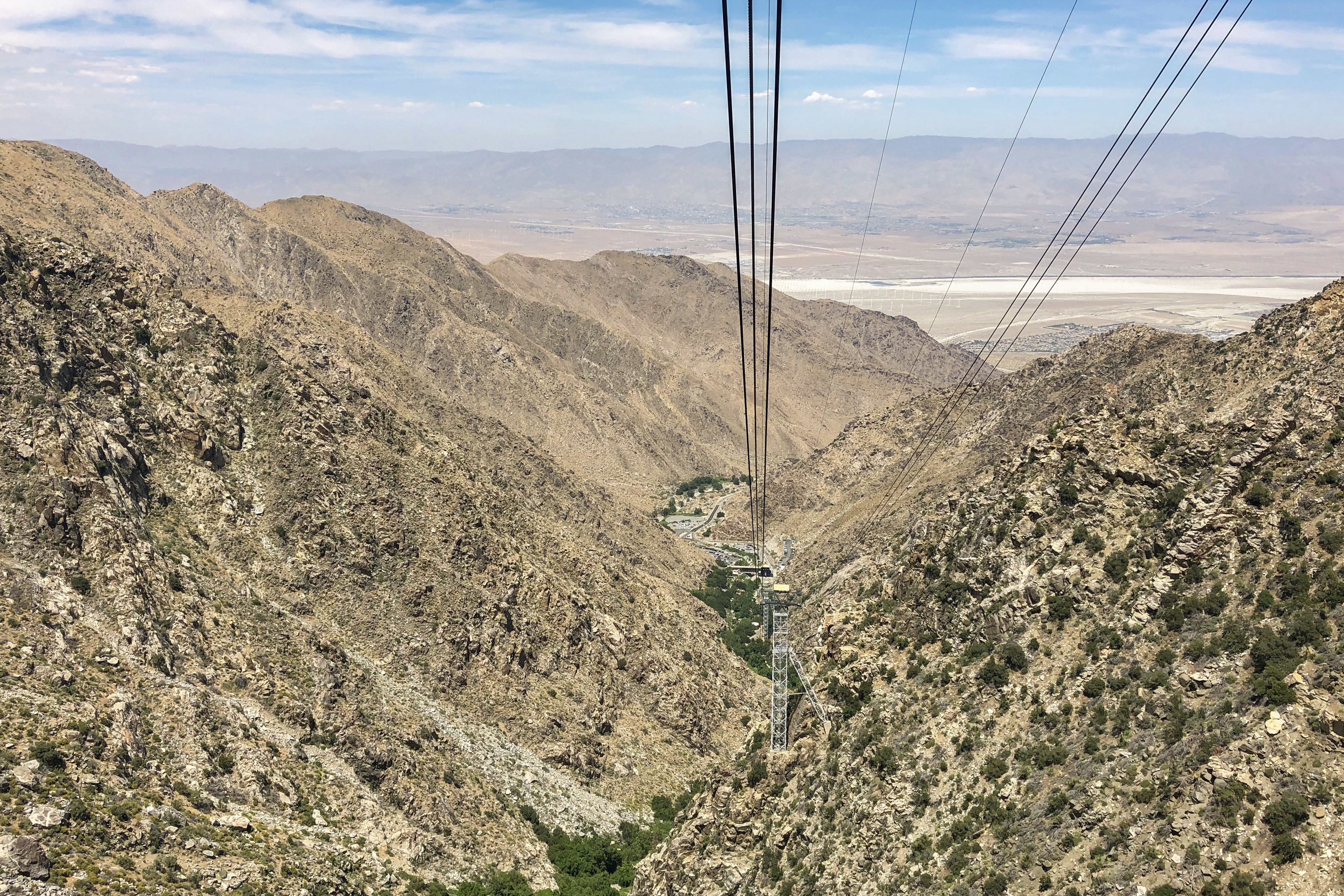 Ausblick bei der Aerial Trail Tour in Palm Springs, Kalifornien