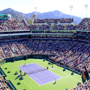 Das BNP Paribas Open Tennistunier