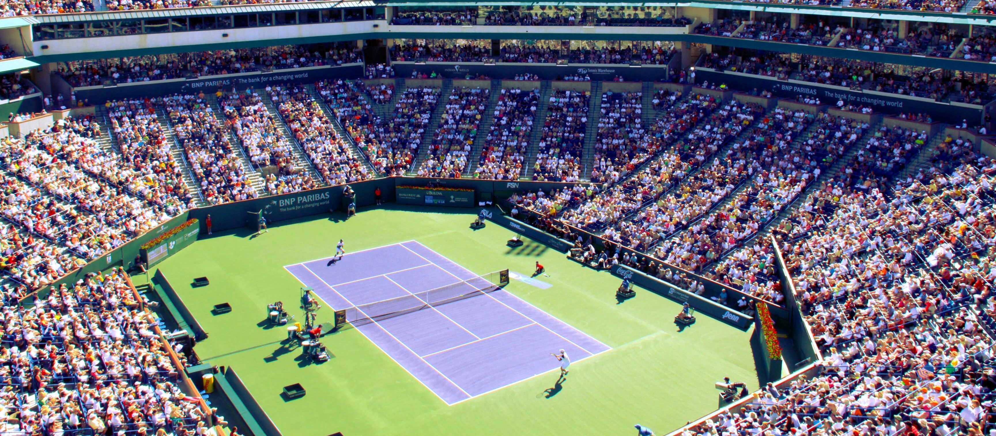 Das BNP Paribas Open Tennistunier