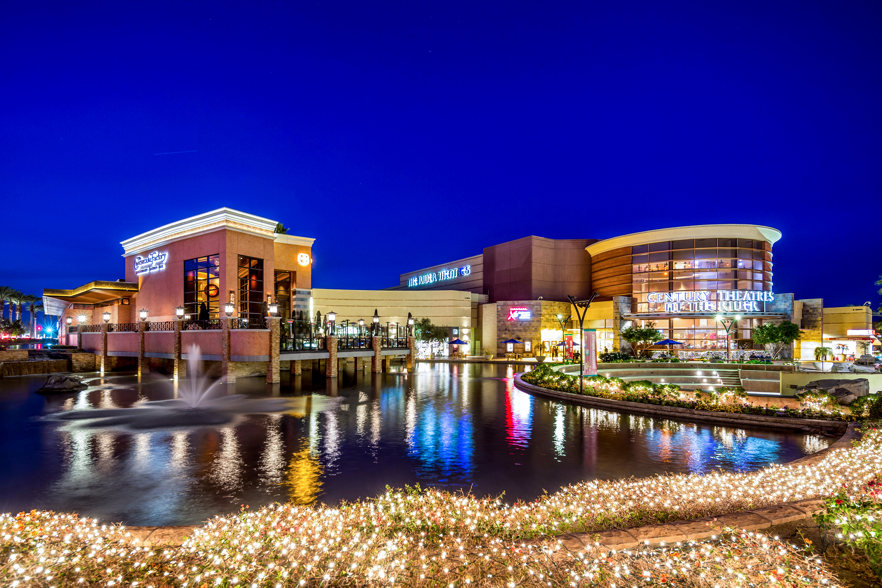 Zum ausgiebigen Shoppen in die "The River Mall" in Palm Springs, Kalifornien