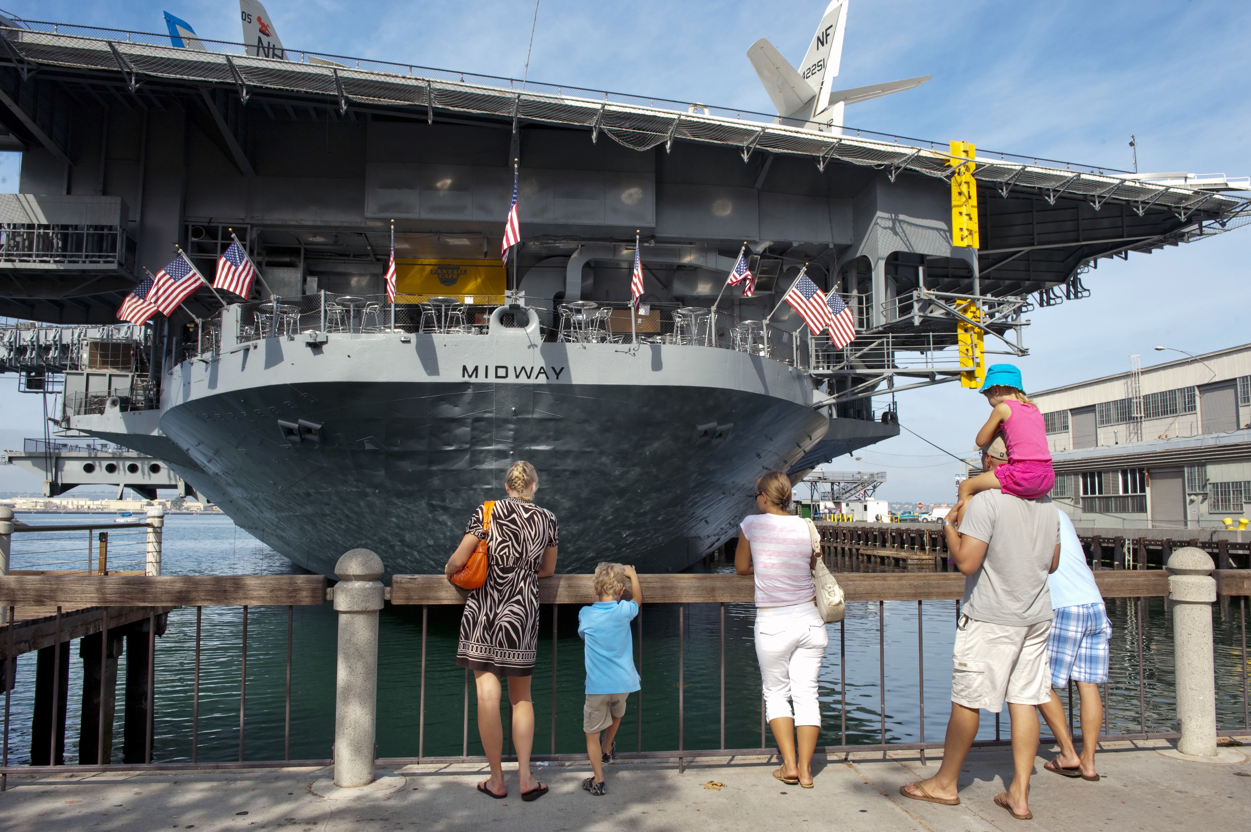 San Diego, Aircraft Carrier USS Midway