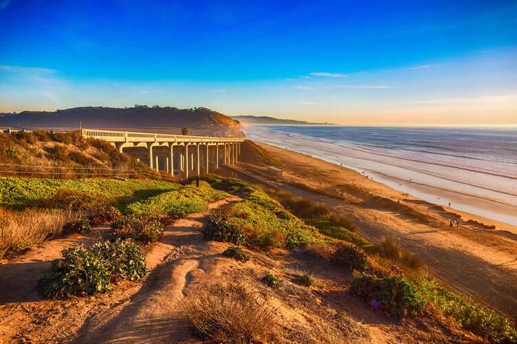 Panoramastraße Highway 101 entlang der Westküste