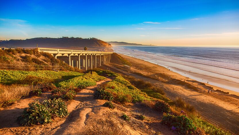 Panoramastraße Highway 101 entlang der Westküste
