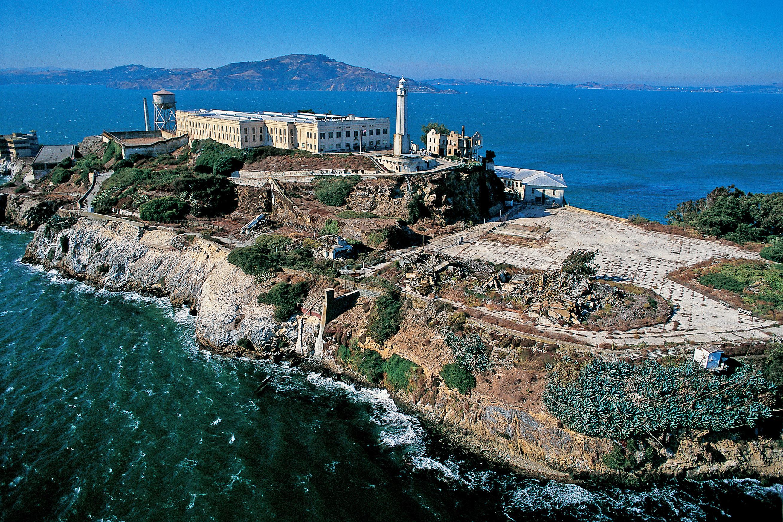Blick auf Alcatraz