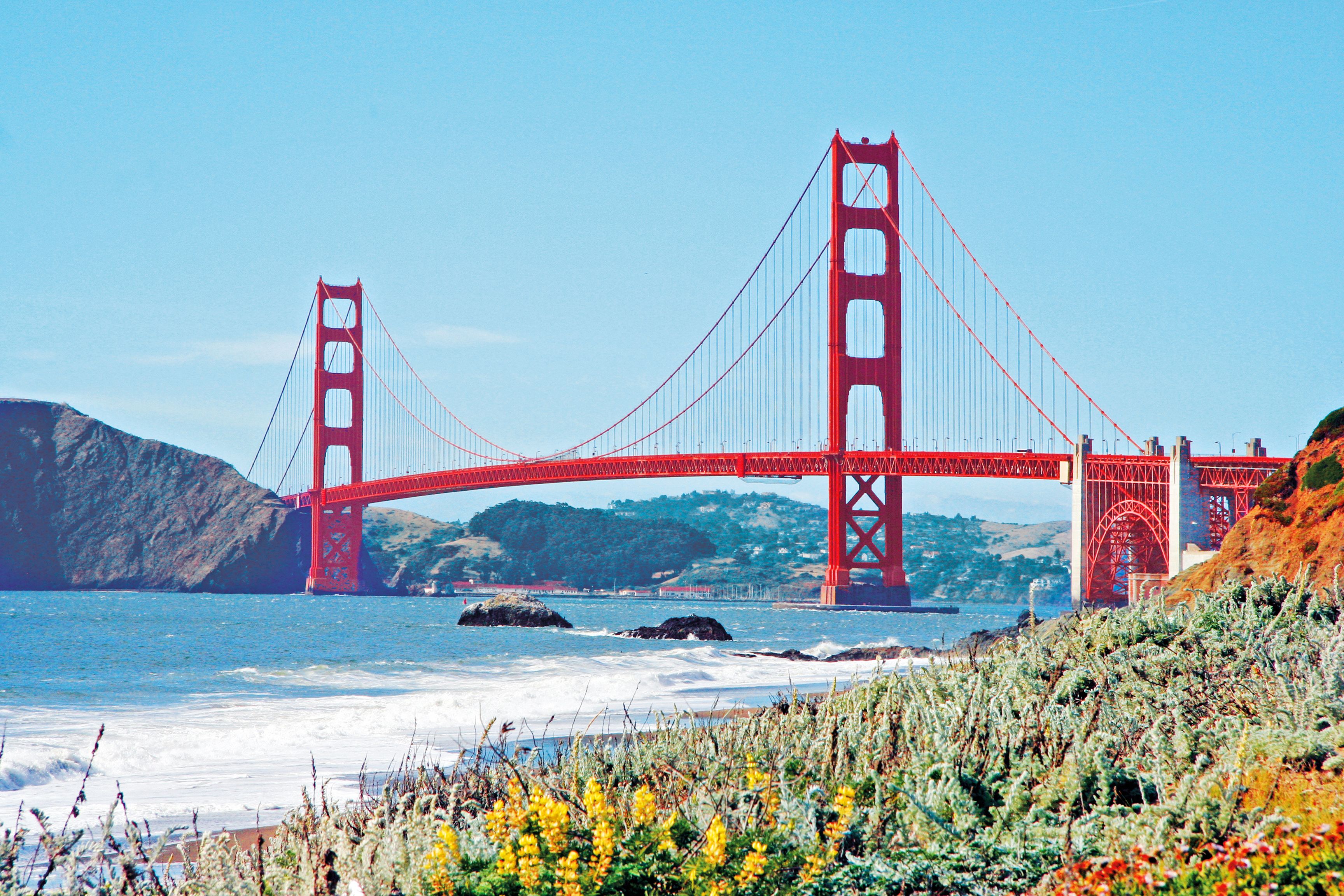 Blick auf die Golden Gate Bridge