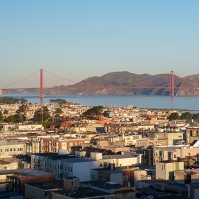 Weitblick über den Dächern von San Francisco