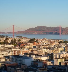 Weitblick über den Dächern von San Francisco