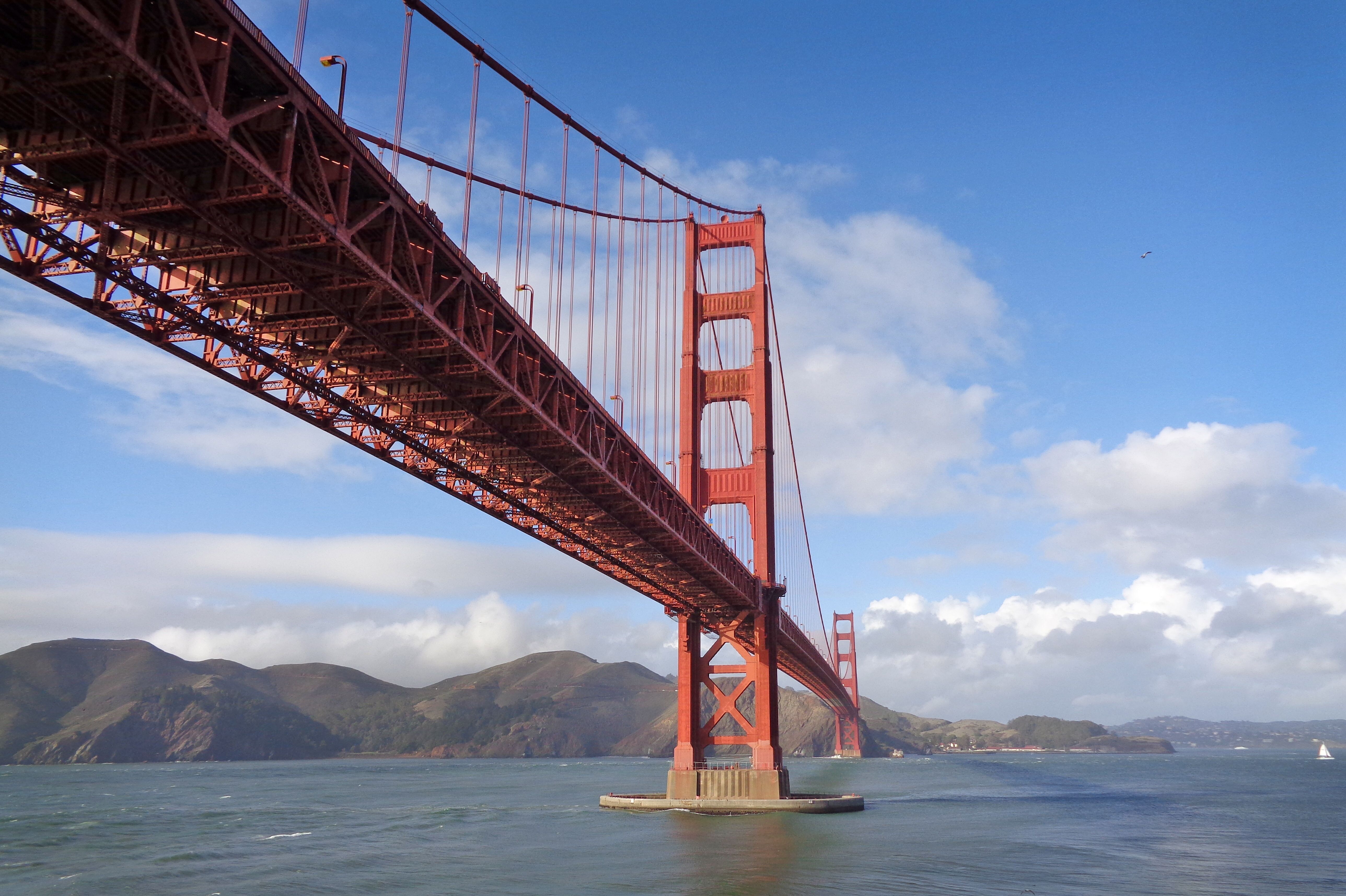 Die Golden Gate Bridge in San Francisco