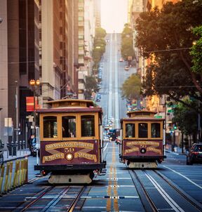 Historische StraÃŸenbahnen in San Francisco