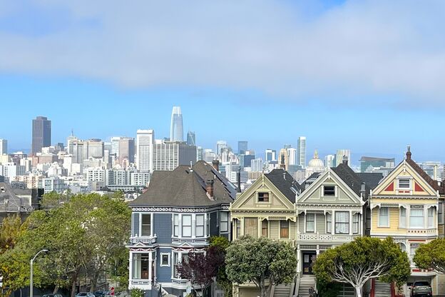 Alt trifft neu: die Holzhäuser Painted Ladies in San Francisco Alt trifft neu: die Holzhäuser Painted Ladies in San Francisco